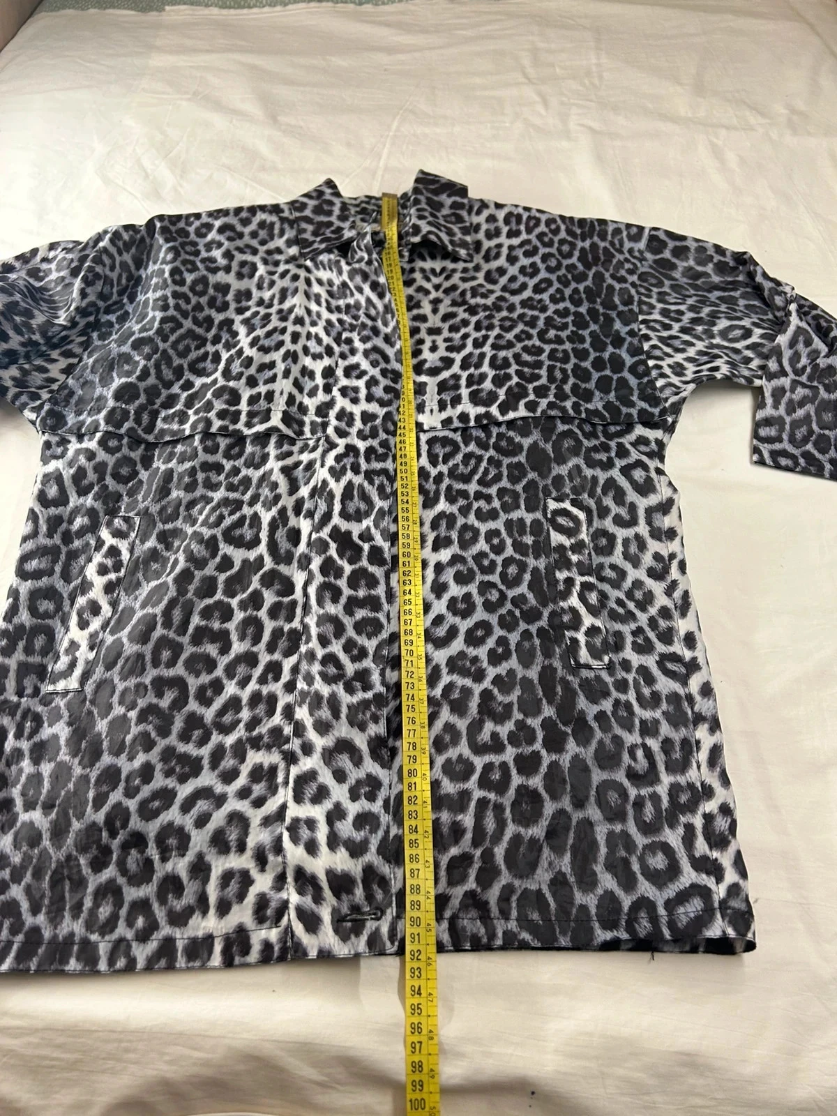 Shirt met luipaardprint in wit en zwart Cana Sport Paris maat 40 – photo 10